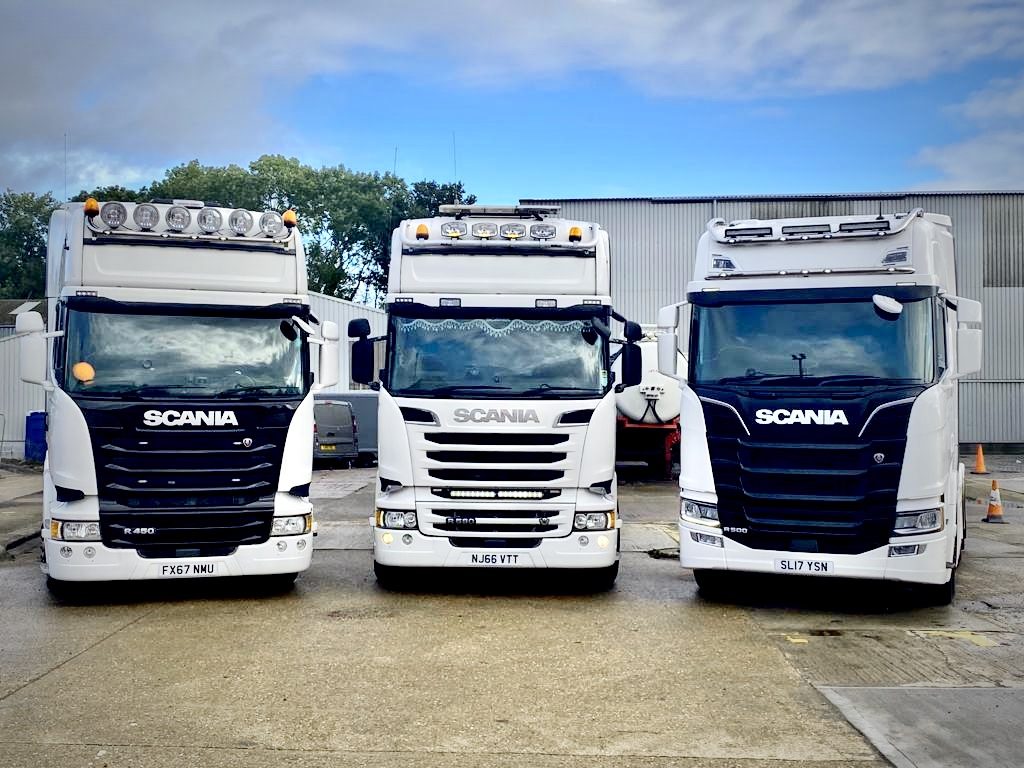 LN Transport Scania tractor units